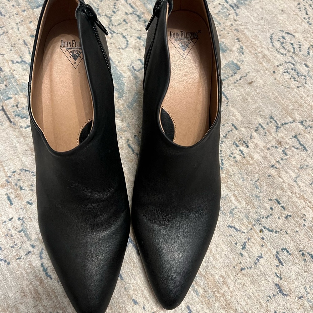 John Fluevog Black Women's Shoes